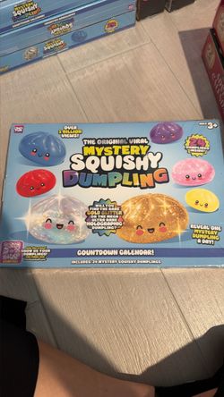 Crazy Fun Mystery Squishy Dumpling Countdown Calendar – 24 Mystery Squishy Dumpling
