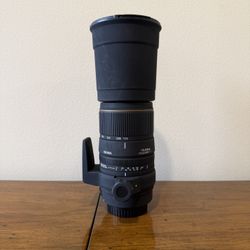 Sigma 170-500mm f/5-6.3 APO DG Telephoto Zoom Lens for Canon EF - Excellent Condition