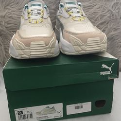 Puma Hedra OQ Wn’S  EGGNOG- PUMA  White-Cloud Pink Size 9.5