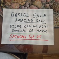 Garage Sale 