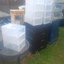Storage Containers With Doors 2 Of Them Has 4 Doors 1 Has 3 Doors 