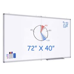 New White Board ,  72 * 48 Inch , $80 Free Delivery 
