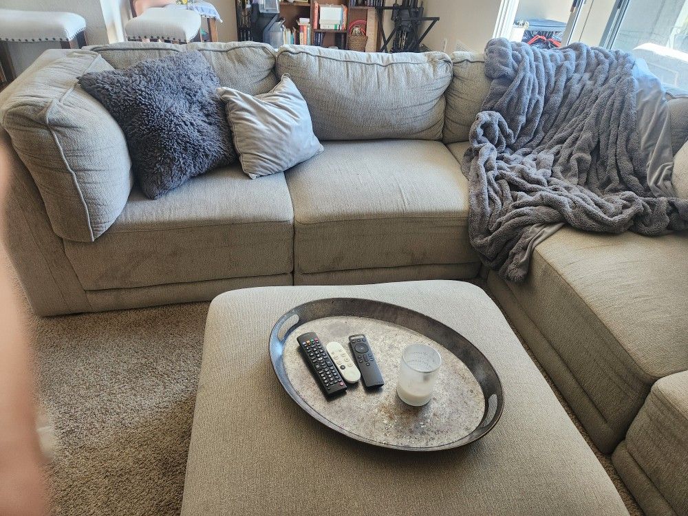 Light Gray Sectional