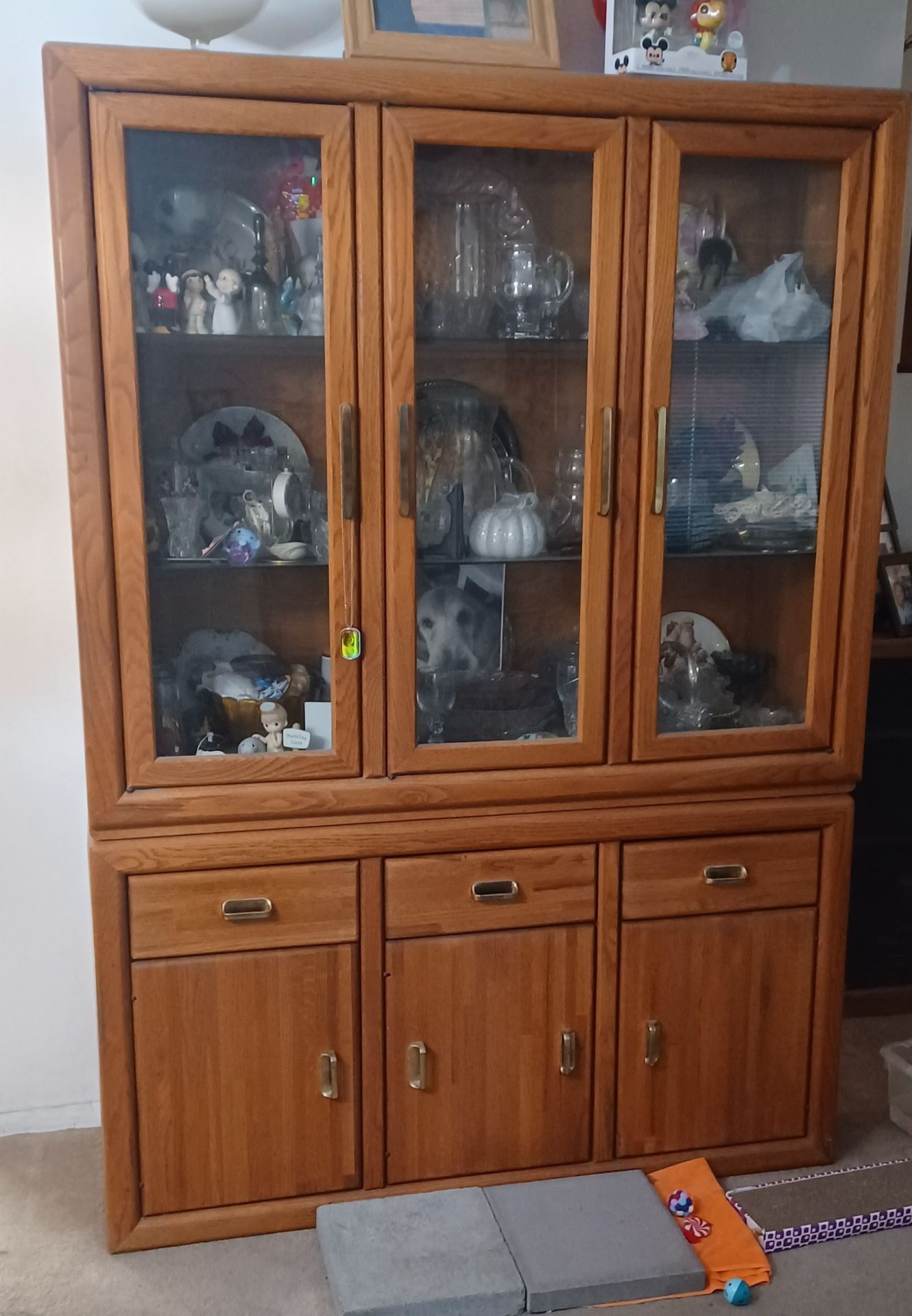 Oak China Cabinet