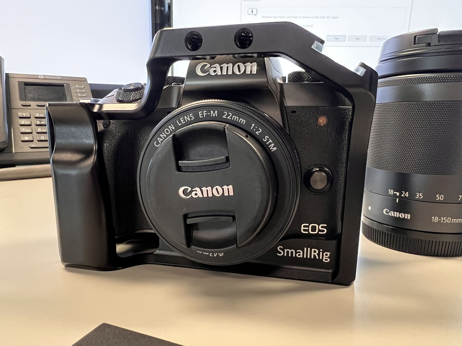 CANON M5 with Lenses