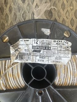 12 Gauge Solid Wire