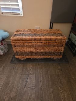 Wicker Chest