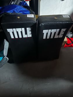 Title Boxing kick pads