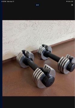 One Set of 2 Pro-Form Fusion Space Saver 25 Adjustable Double Set