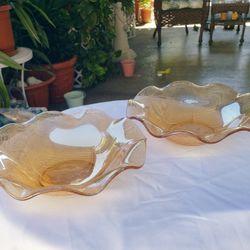 Vintage Carnival Glass Bowls- $15 Each