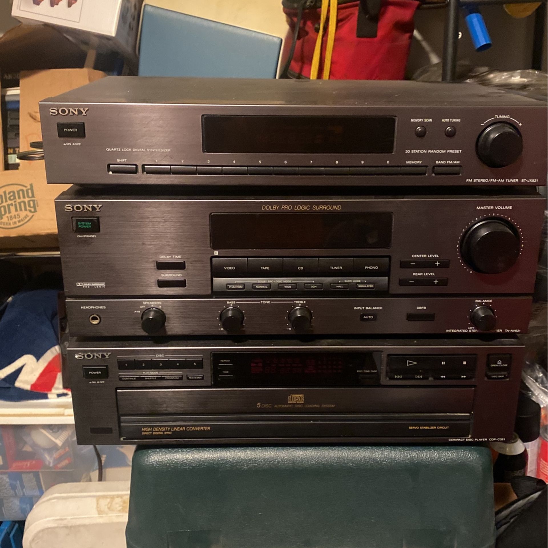 Sony Stereo System