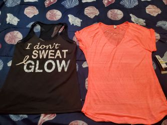 New Active Tops. Size Medium