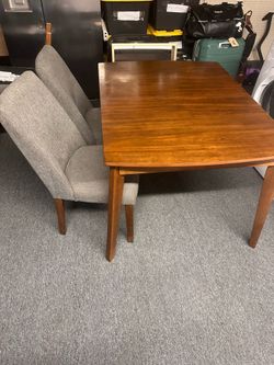Table and 4 chairs