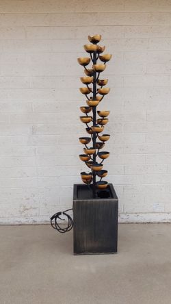 Tall Garden Fountain - $65