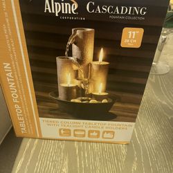 Table fountain open box new