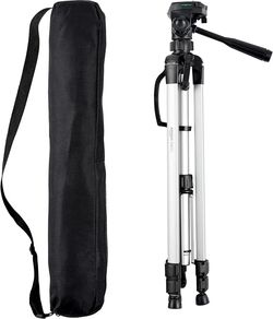 Amazon Basics 60 inch Lightweight Tripod with Bag, Black