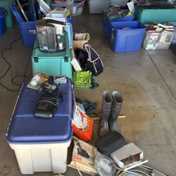Garage Sell. Lots Of Stuff 