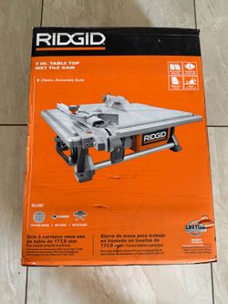 7 IN. TABLE TOP WET TILE SAW