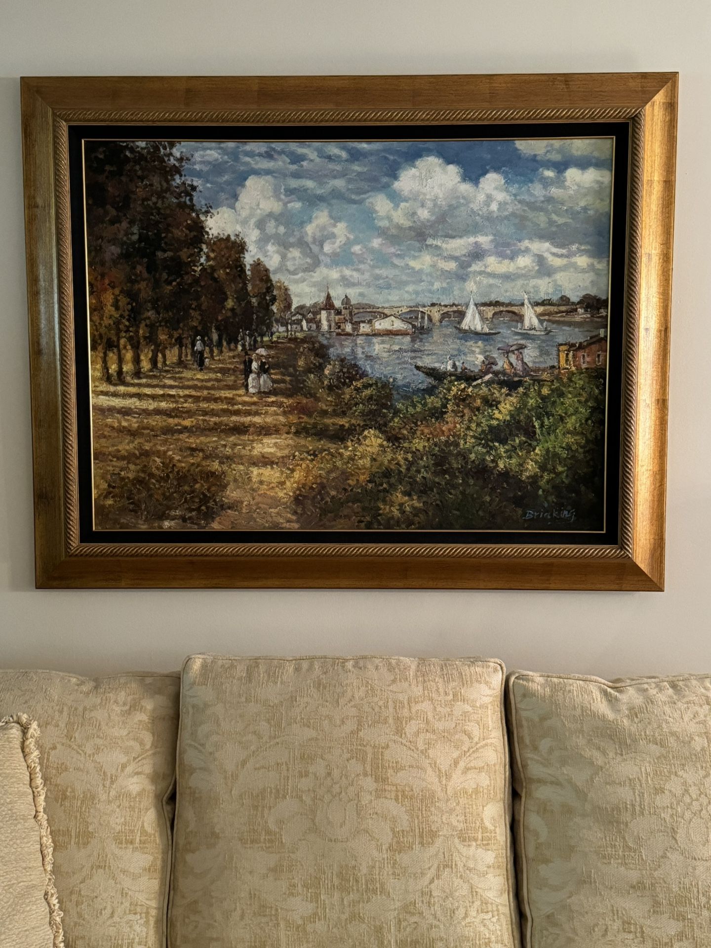Original Oil Painting With beautiful frame
