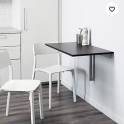Ikea BJURSTA Folding Drop-leaf Table