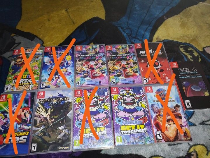 Nintendo Switch Games & PS4 Games (Prices Below)