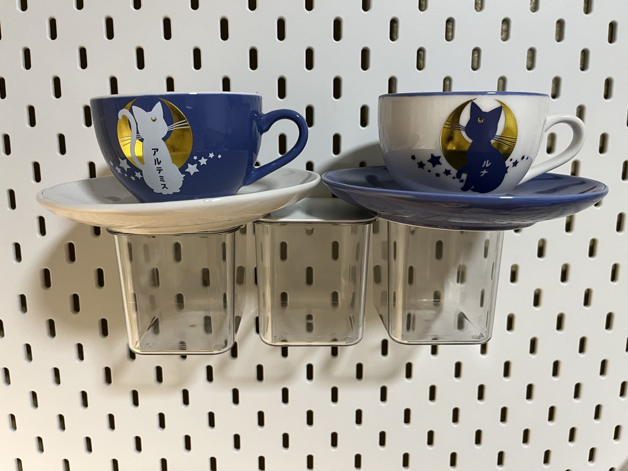 Sailor Moon- Luna Cat Tea Cups