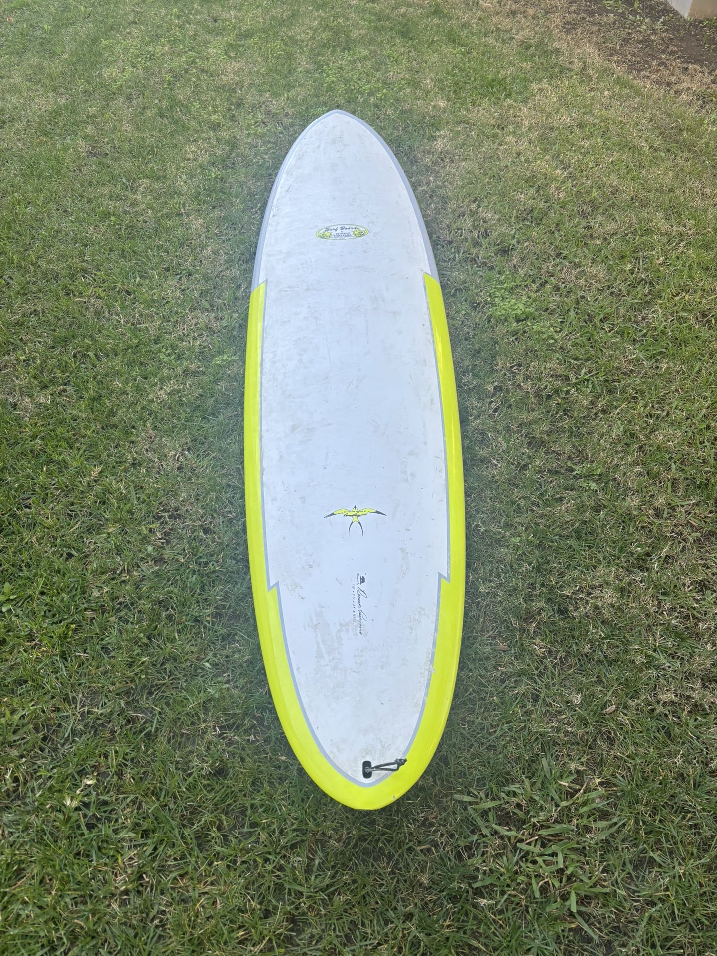Midlength Surfboard Takayama Egg 7’6”x 21.5”x 2.9” 53.5 L