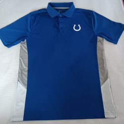 Colts NFL Collar Shirt Men's Size Medium $2
