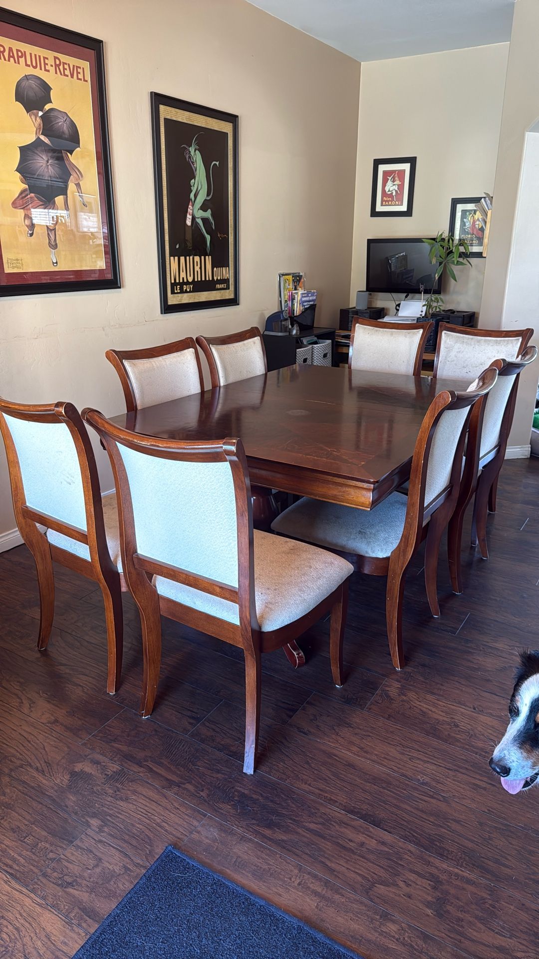 Dining Table With 8 Chairs