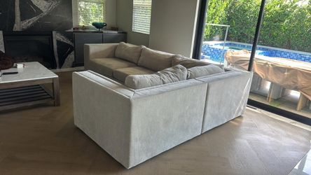 Z Gallerie Details 3 PC Track Arm Sectional – $1,700 OBO