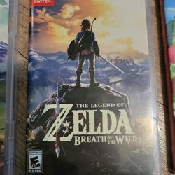 The Legend Of Zelda: Breath Of The Wild (BOTW) Switch 1 Game