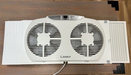 Lasko dual window fan