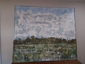 St. Augustine Intercoastal Marsh original painting on canvas