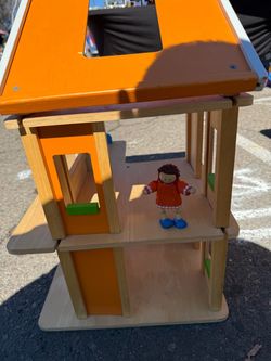Wooden playhouse