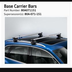 AUDI OEM CARRIER BARS