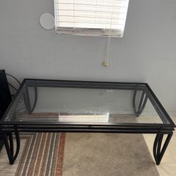 Coffee Table And Matching End Tables 