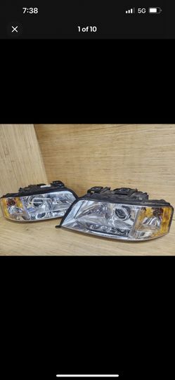 2001 Audi A6 Halogen Headlights