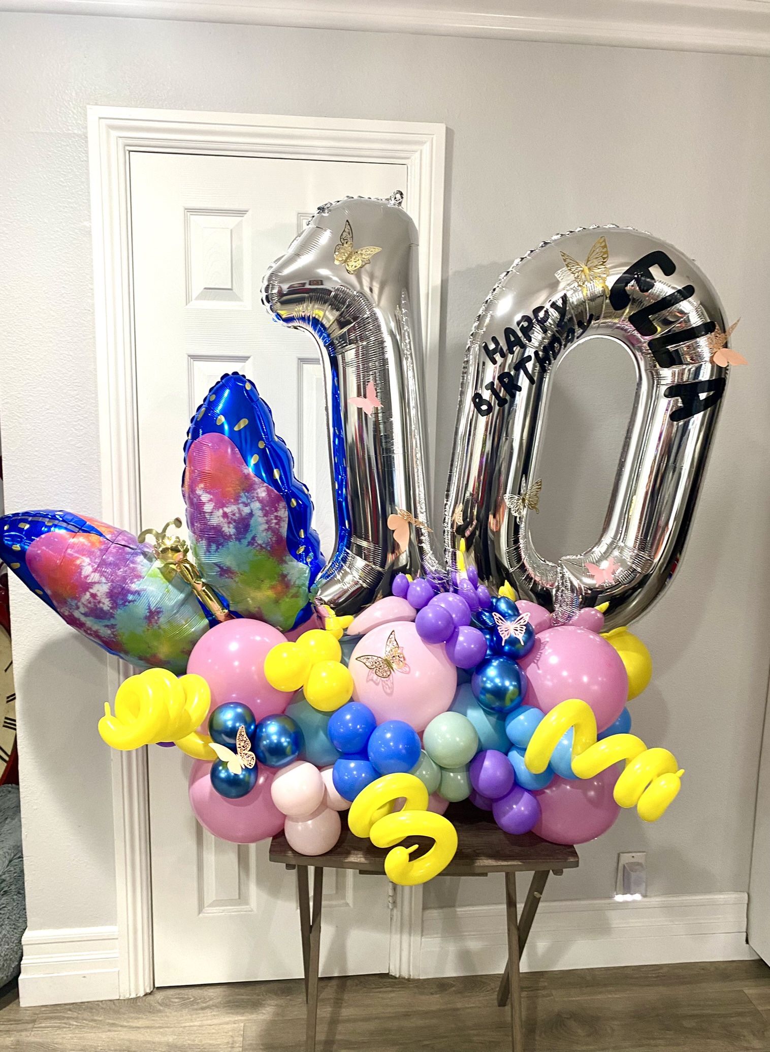 Butterfly Birthday Balloons