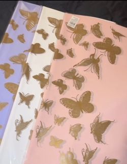 Bundle butterfly Floral Paper