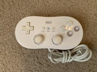 Wii classic controller