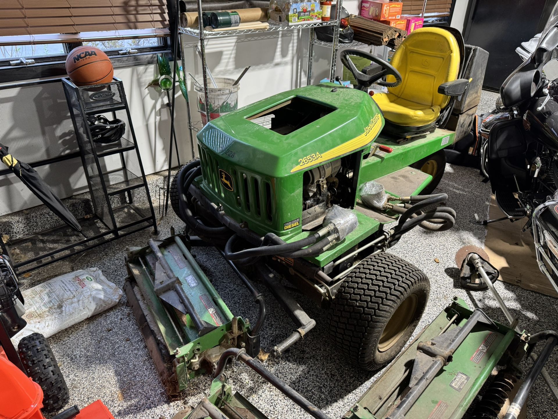 John Deere 2653A 3-Wheel, 3-Cylinder Diesel Tractor