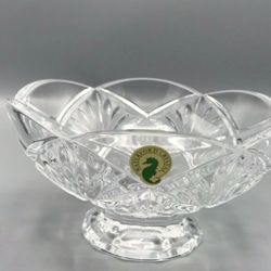 Waterford Crystal Evie Footed Bowl  In Original Box 