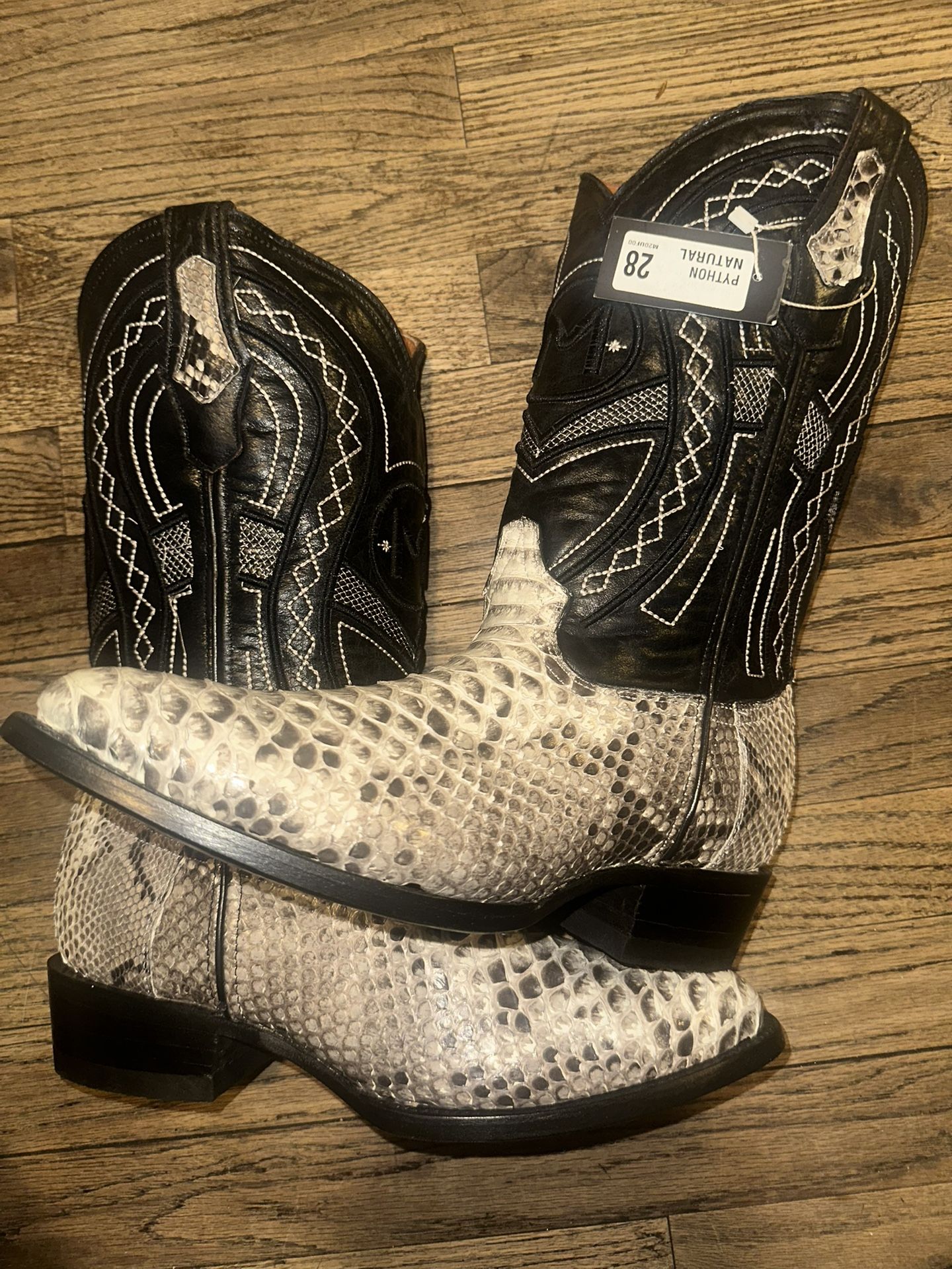 Authentic Python Boots