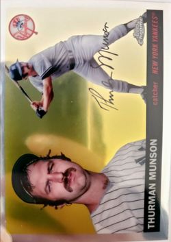 Thurman Munson Baseball Card