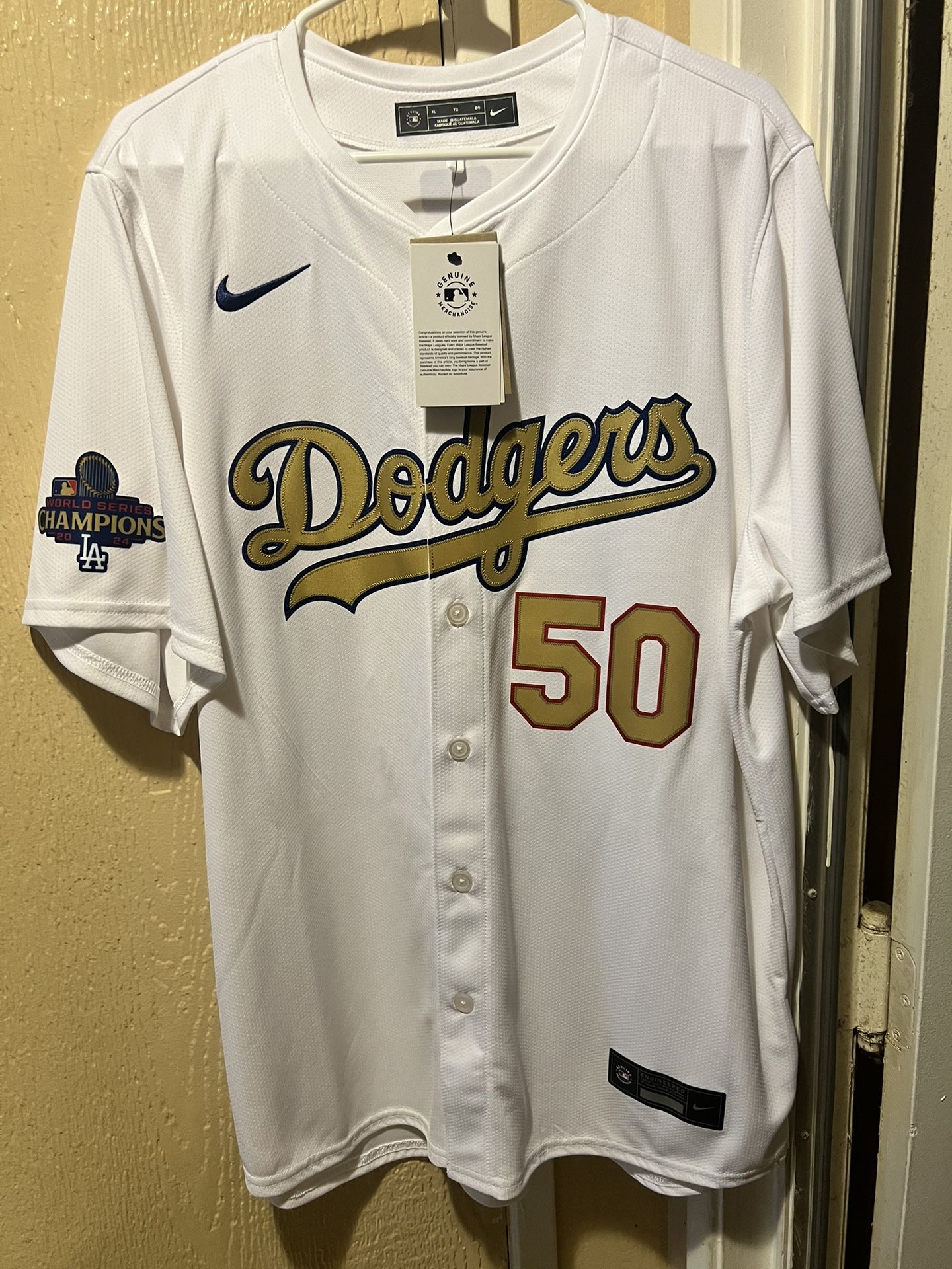 Dodgers BETTS 2024 World Champion XL