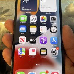 iPhone 12 64gb Unlocked. T-Mobile Att International. Back Has A Crack. 