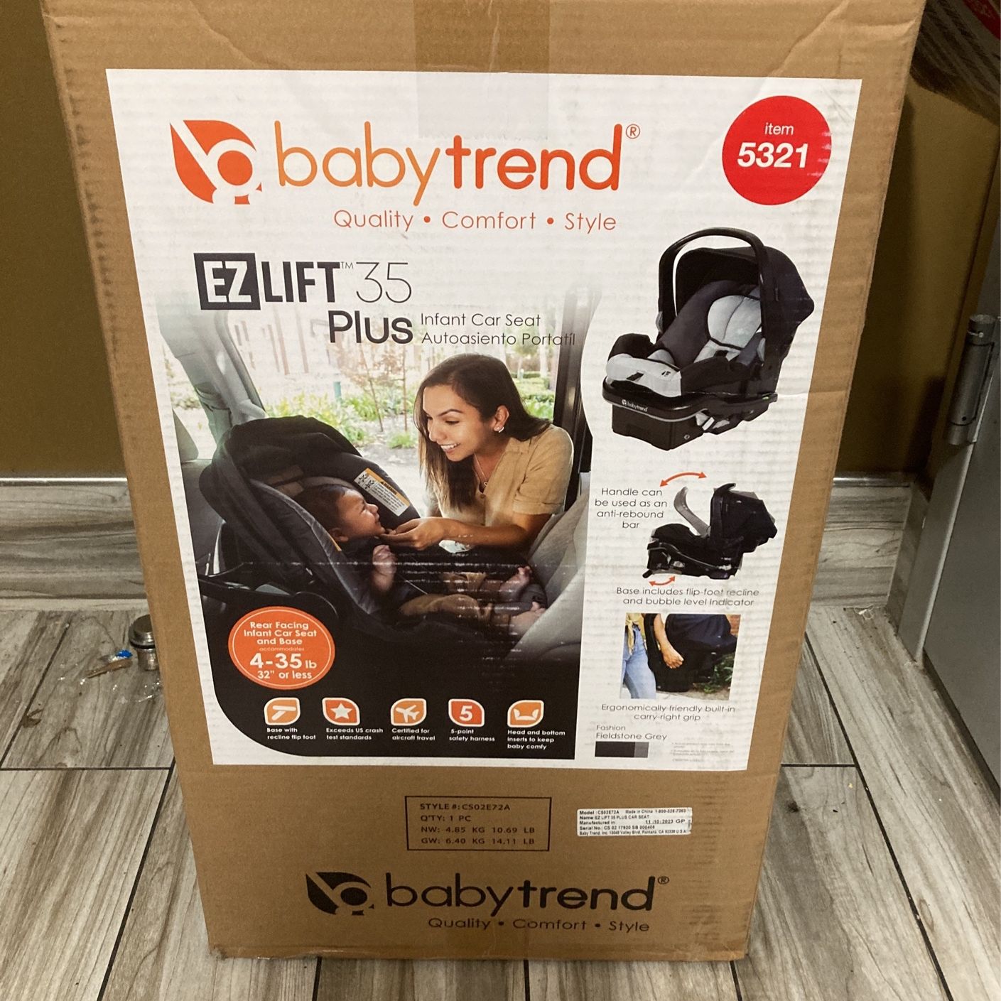 Babytrend Car Seat