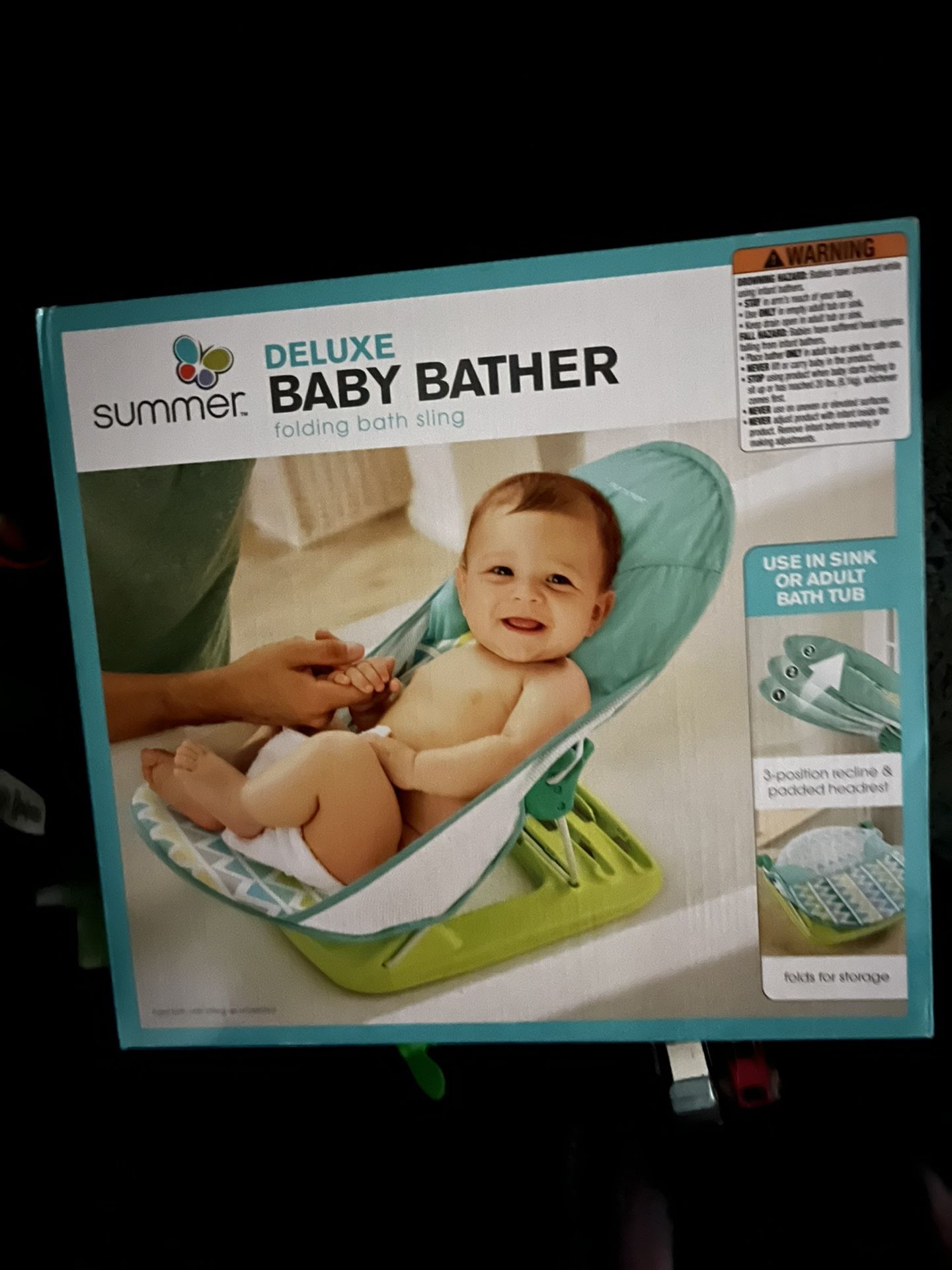 Brand New Baby Bath
