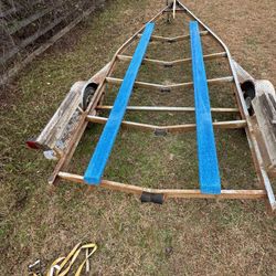 21’ Steel Boat Trailer 