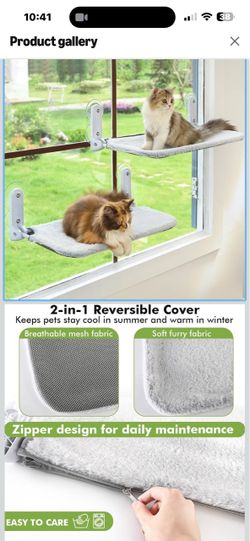 Cat Window Perch with Suction Cups